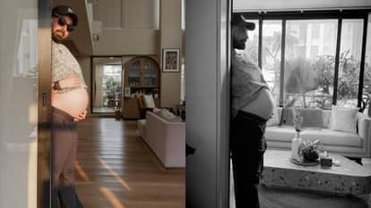 Karishma Tanna pregnancy: husband Varun Bangera proudly flaunting fake baby bump actress says some Creativity