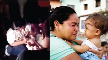 मलबे में बच्चे का जन्म, बेटे को पाकर नहीं रुके मां के आसूं