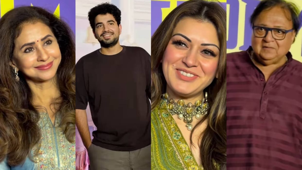 Pankaj Kapoor to Rakesh bedi Samay Raina Usha Uthup Hansika Motwani celebs attends concert at mumbai