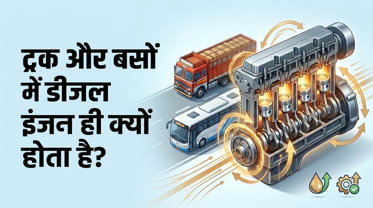Why Do Trucks and Buses Run on Diesel? Real Reasons Why Heavy Vehicles Prefer Diesel Over Petrol