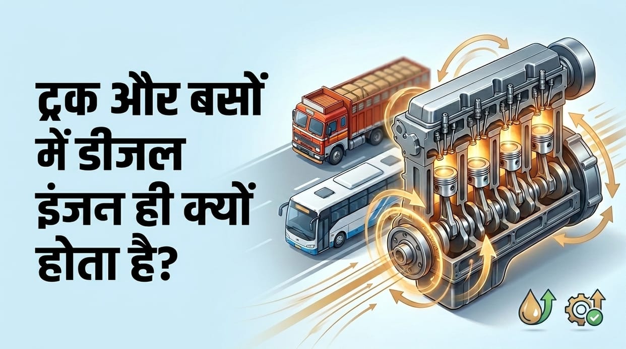 Why Do Trucks and Buses Run on Diesel? Real Reasons Why Heavy Vehicles Prefer Diesel Over Petrol