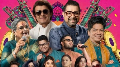 Pankaj Kapoor to Rakesh bedi Samay Raina Usha Uthup Hansika Motwani celebs attends concert at mumbai