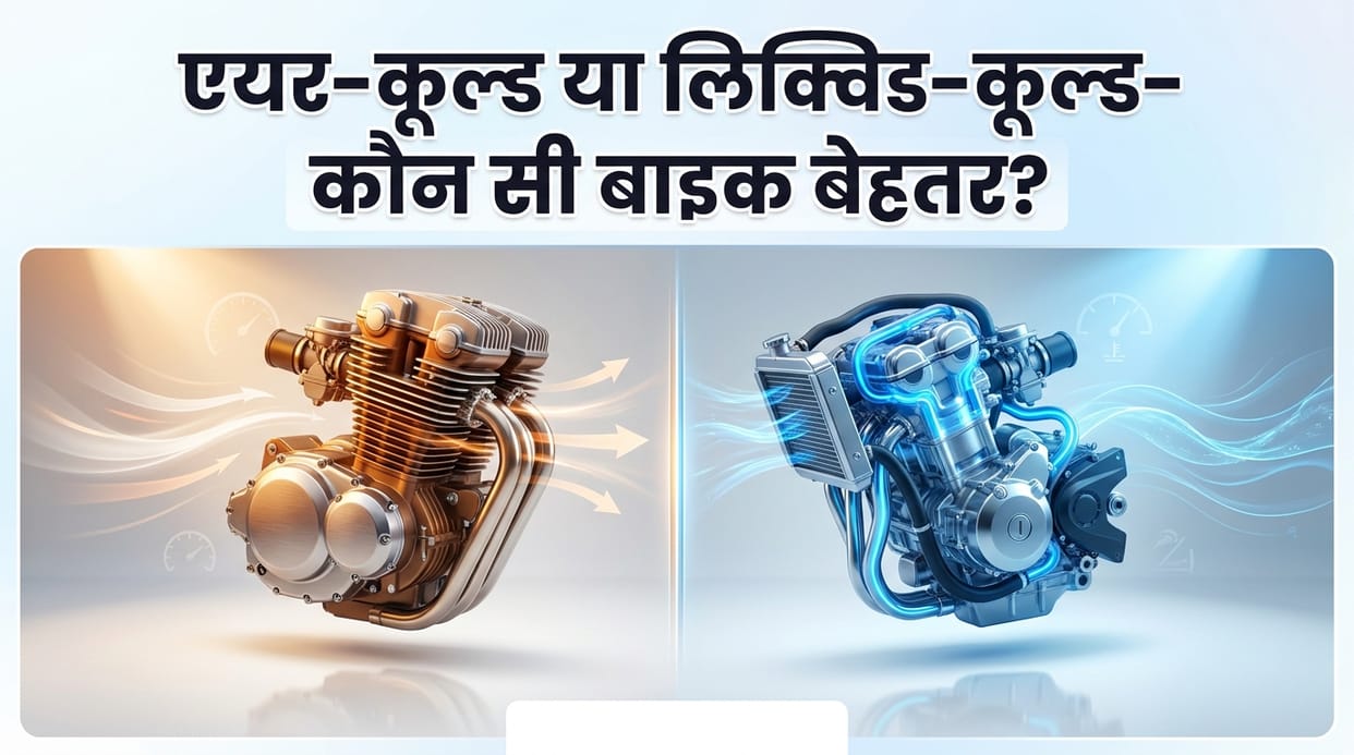 Liquid-Cooled vs Air-Cooled Bikes: Which Engine Cooling System Should You Choose for Indian Roads?