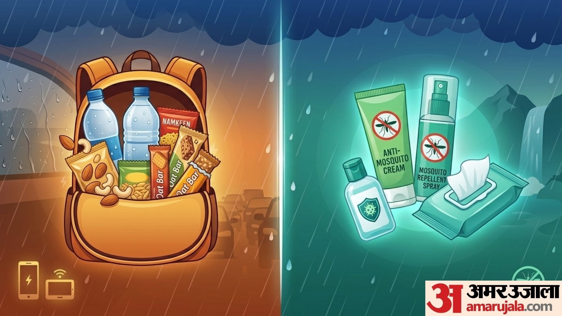 Monsoon Travel Tips essential things for travel in monsoon