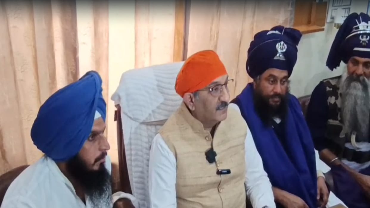 Tarun Bhandari said Haryana's cm is serious about resolving the Nihang dispute quickly.