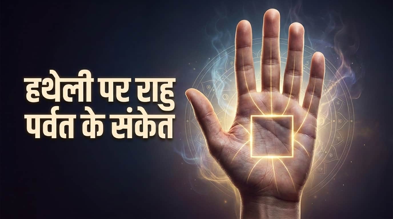 हथेली पर राहु पर्वत का निशान क्या देते हैं संकेत