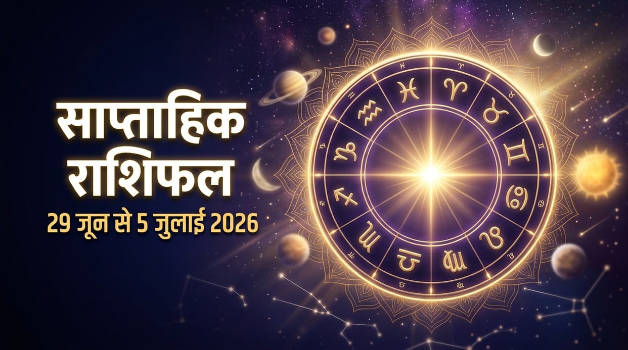 Weekly Horoscope 29 June to 5 July 2026 saptahik rashifal in hindi