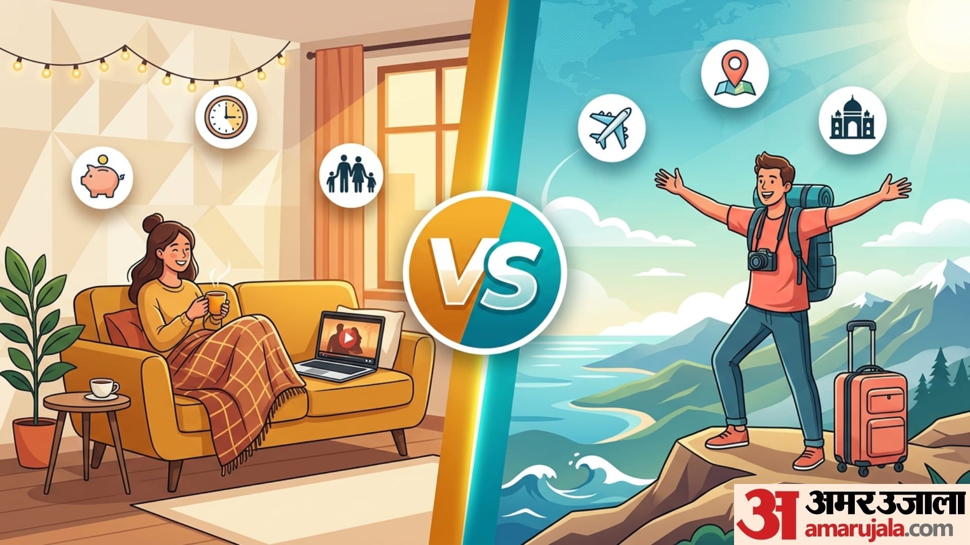 difference between staycation and vacation in hindi staycation ke fayde