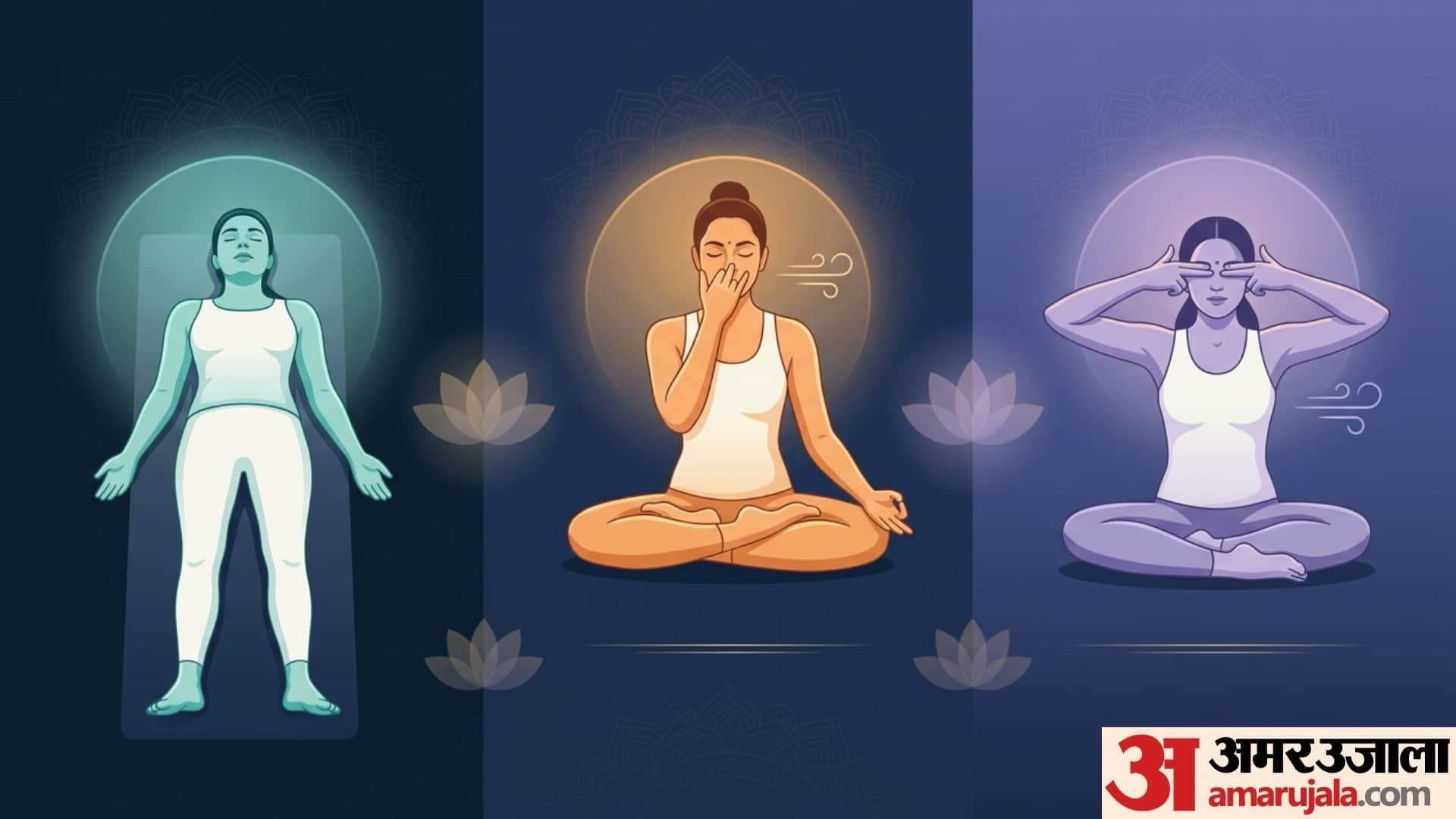 simple yoga poses to relieve stress in hindi stress kaise kam kare
