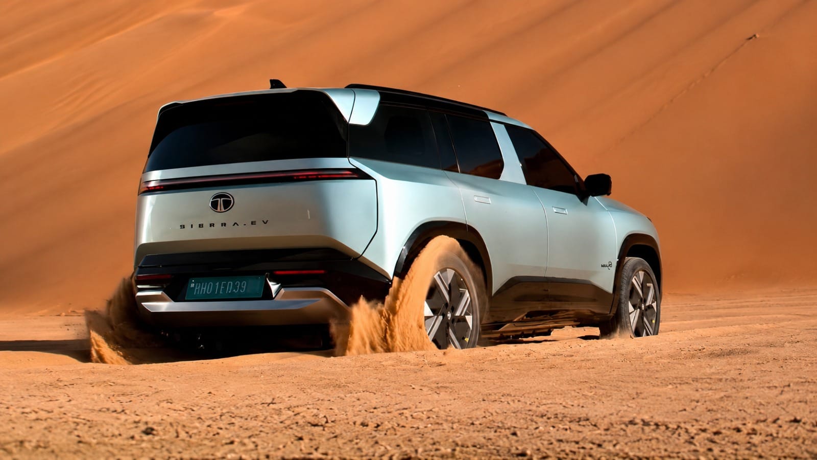 Tata Sierra EV Conquers UAE's Liwa Desert Ahead of Launch, Showcases AWD Strength in 50°C Heat