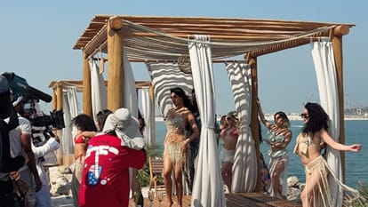 Disha Patani Share Welcome To The Jungle Movie Bts Pictures Fans Praise Glamours Look