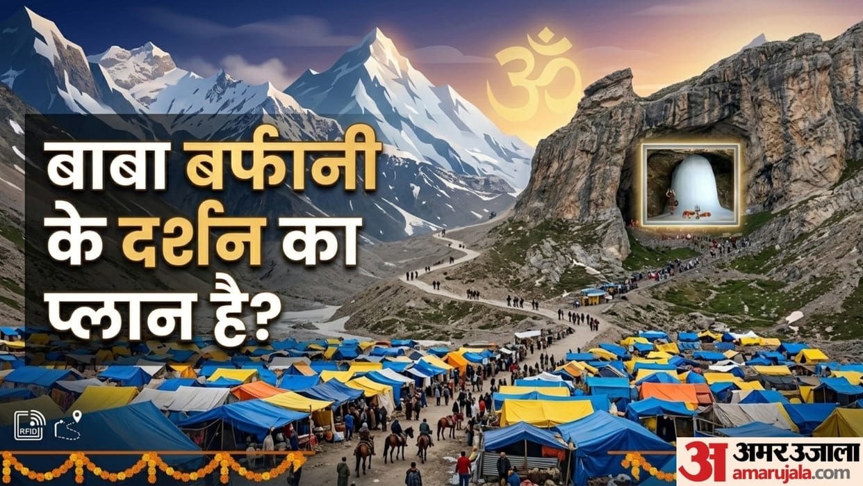 latest image of baba Amarnath how to go for Amarnath Yatra 2026 disprj