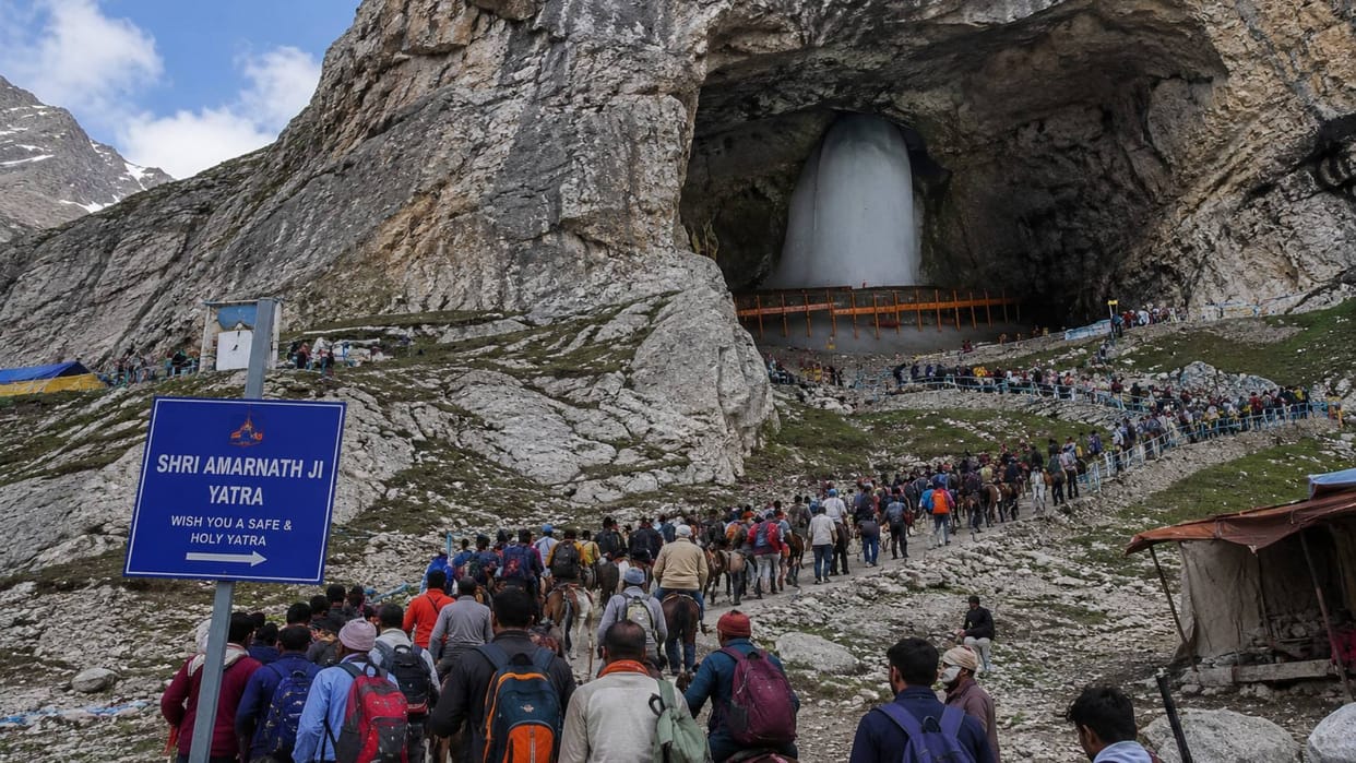 Over 100 transit camps, four base camps ready to welcome Amarnath pilgrims with security