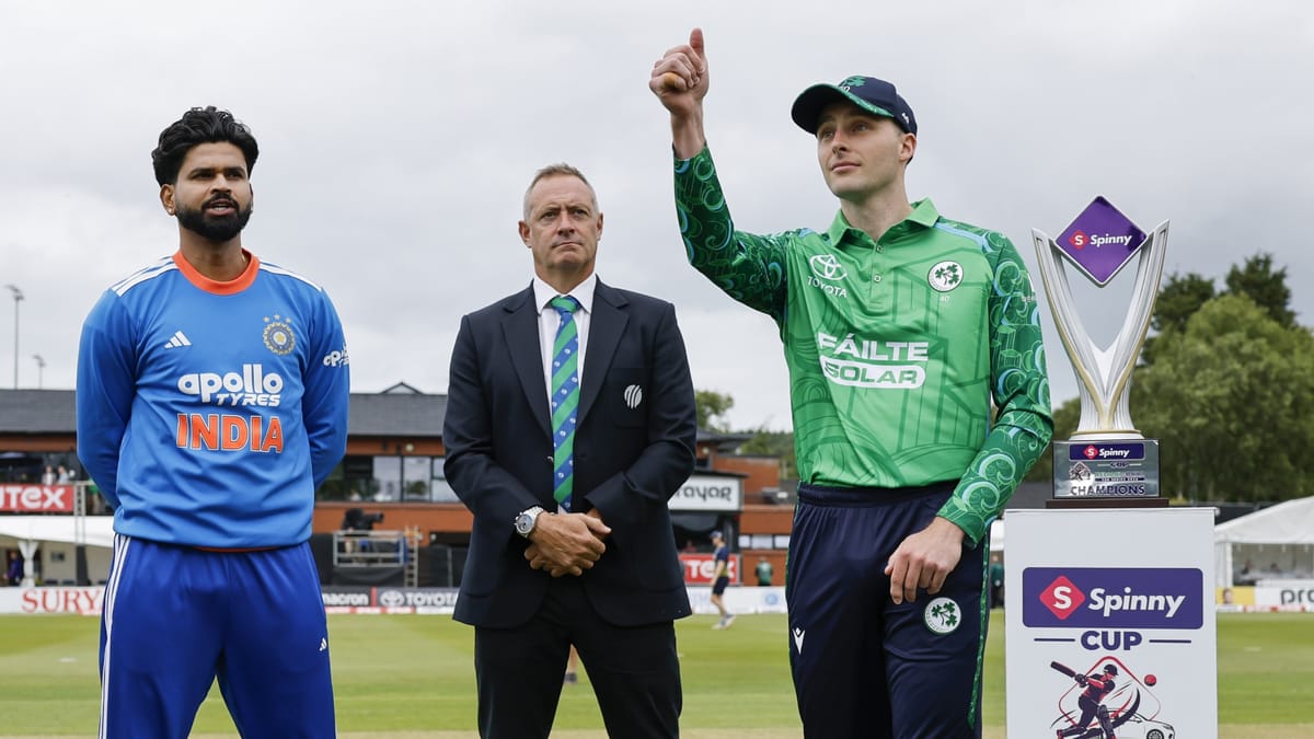 IND vs IRE Live Score: भारत ने आयरलैंड के खिलाफ जीता टॉस, गेंदबाजी चुनी; प्रिंस और शेडगे करेंगे डेब्यू