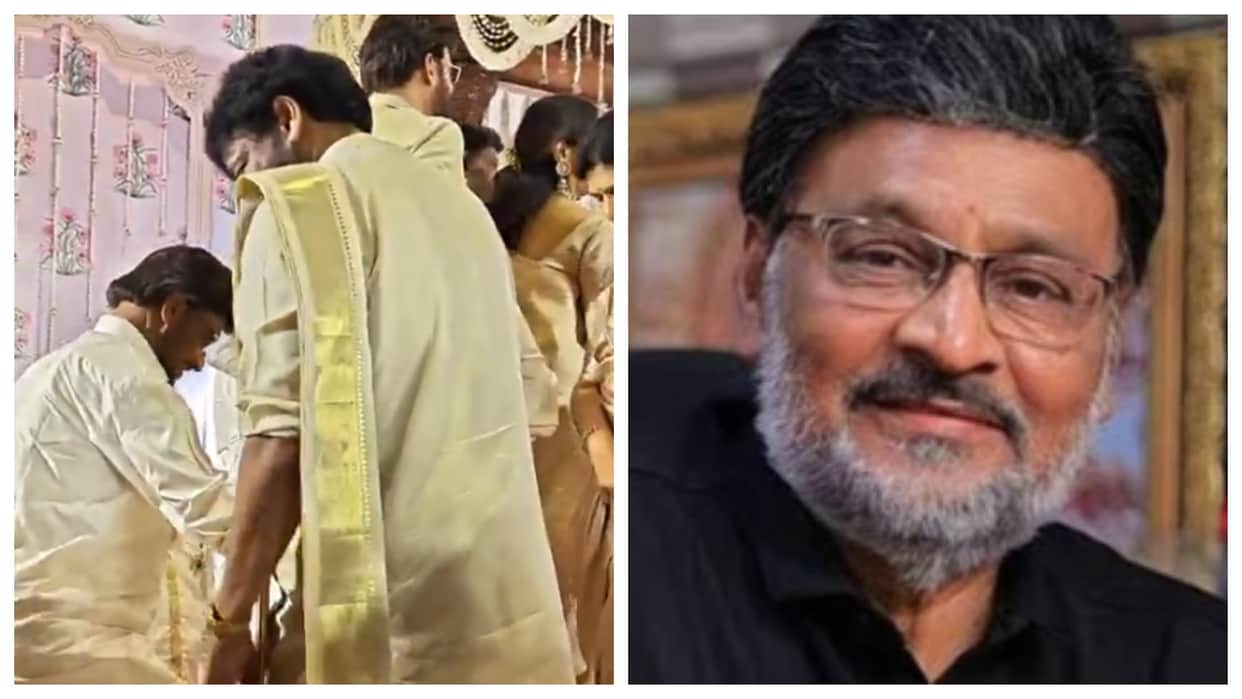 south film industry in shock over k bhagyaraj death actor seen at khushbu sundar daughter wedding