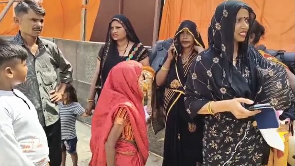 Yogi Adityanath rally and the colour black