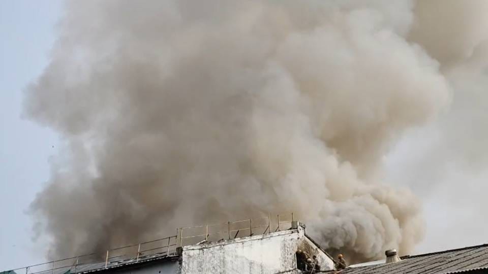 Massive fire breaks out at cold storage facility in Lucknow fire brigade brings blaze under control