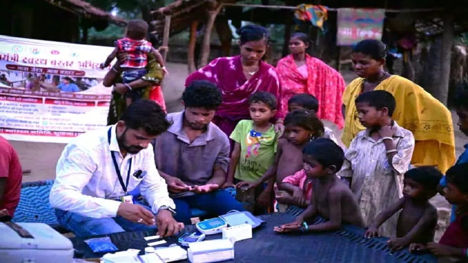 Chief Minister Healthy Bastar Campaign bears fruit in Sukma malnourished children including Ganesh get a new