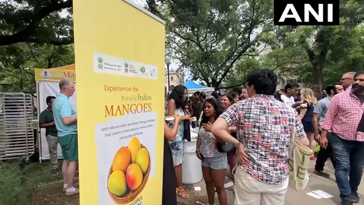 अमेरिका: वाशिंगटन में भारतीय आमों जलवा, स्वाद चखने के लिए लंबी कतारों में खड़े हुए लोग; आपू्ति बढ़ाने की मांग