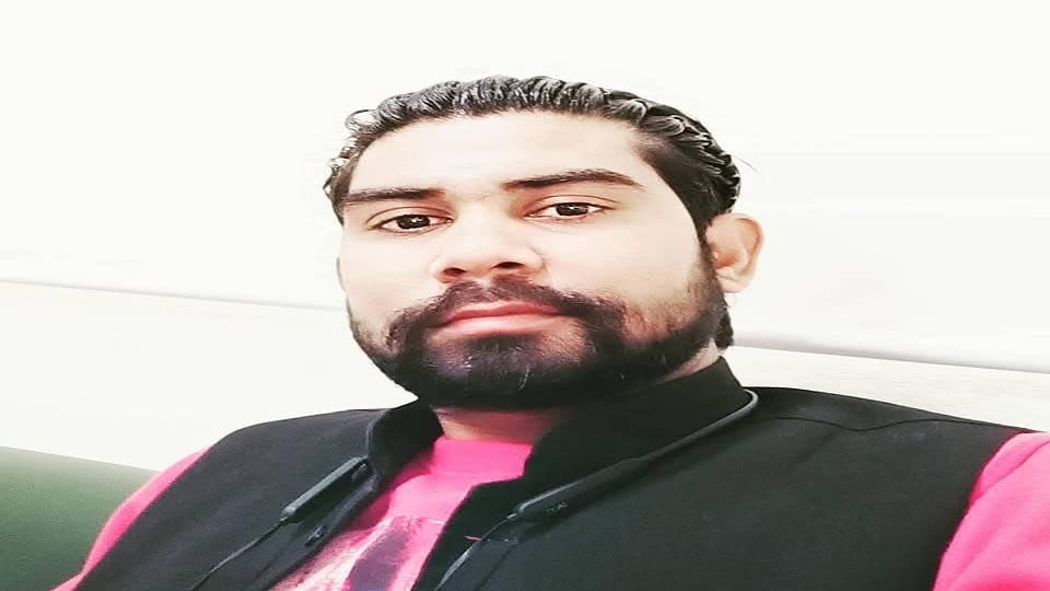 young man died after being hit by a train near Kalua railway station