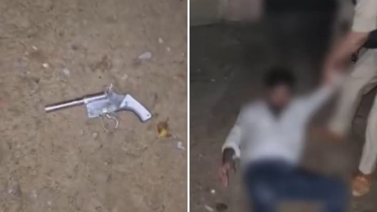 गाजीपुर में पुलिस मुठभेड़: तीन गो-तस्कर गिरफ्तार, एक के पैर में लगी गोली; टीम पर गोली चलाकर भाग रहे थे बदमाश