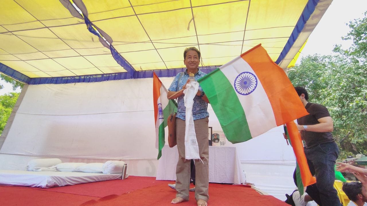 Day nine of CJP protest at Jantar Mantar Sonam Wangchuk on indefinite hunger strike full details so far