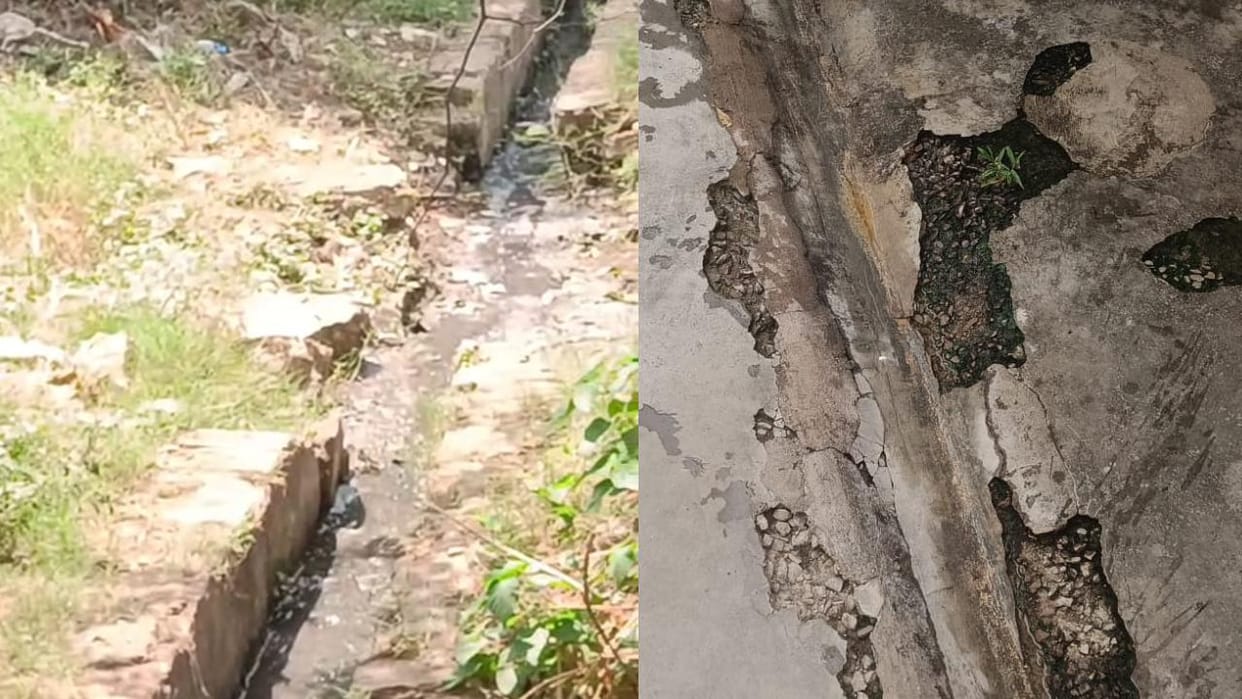 Jhansi: Railway Western Residential Colony in dilapidated condition