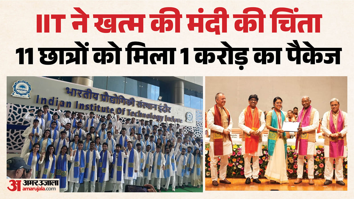 Indore News IIT Indore Convocation Placement Record Packages