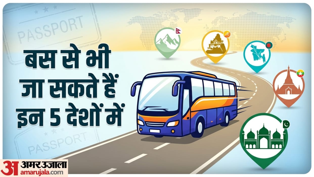 international bus service from india to other countries india se bus se kaha ja sakte hai