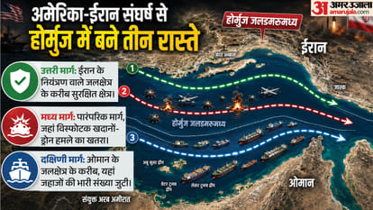 US Iran War ignites West Asia Conflict Hormuz Strait Ships targeted Oil and Gas Prices Donald Trump IRGC Oman