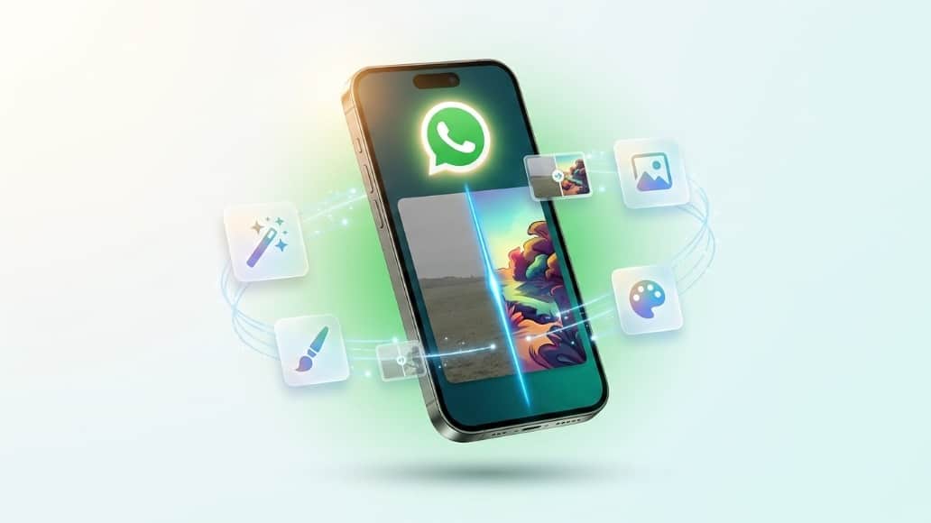 WhatsApp AI Photo Editing : Add, Remove  Change Backgrounds Without Leaving Chat