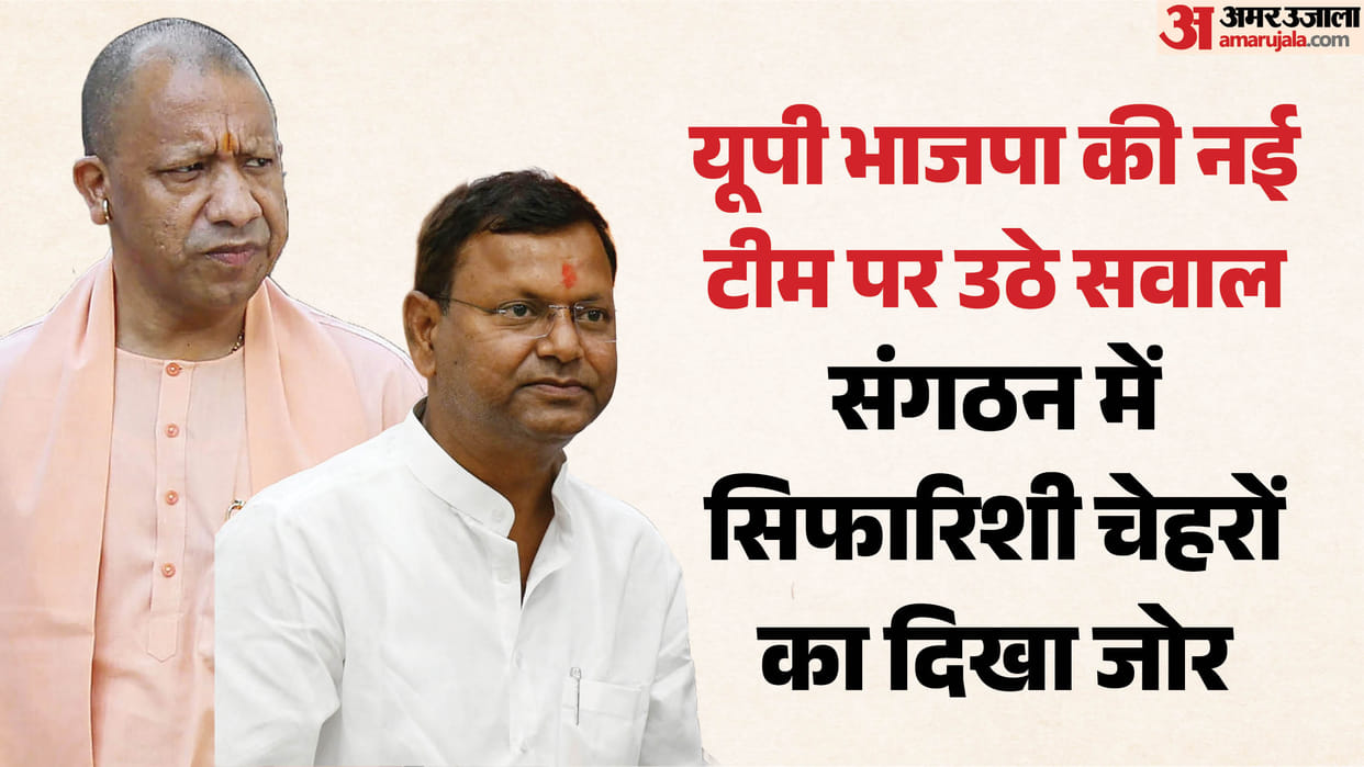 UP: The new state BJP team is under scrutiny. Those selected are ineffective; recommendations prevail.