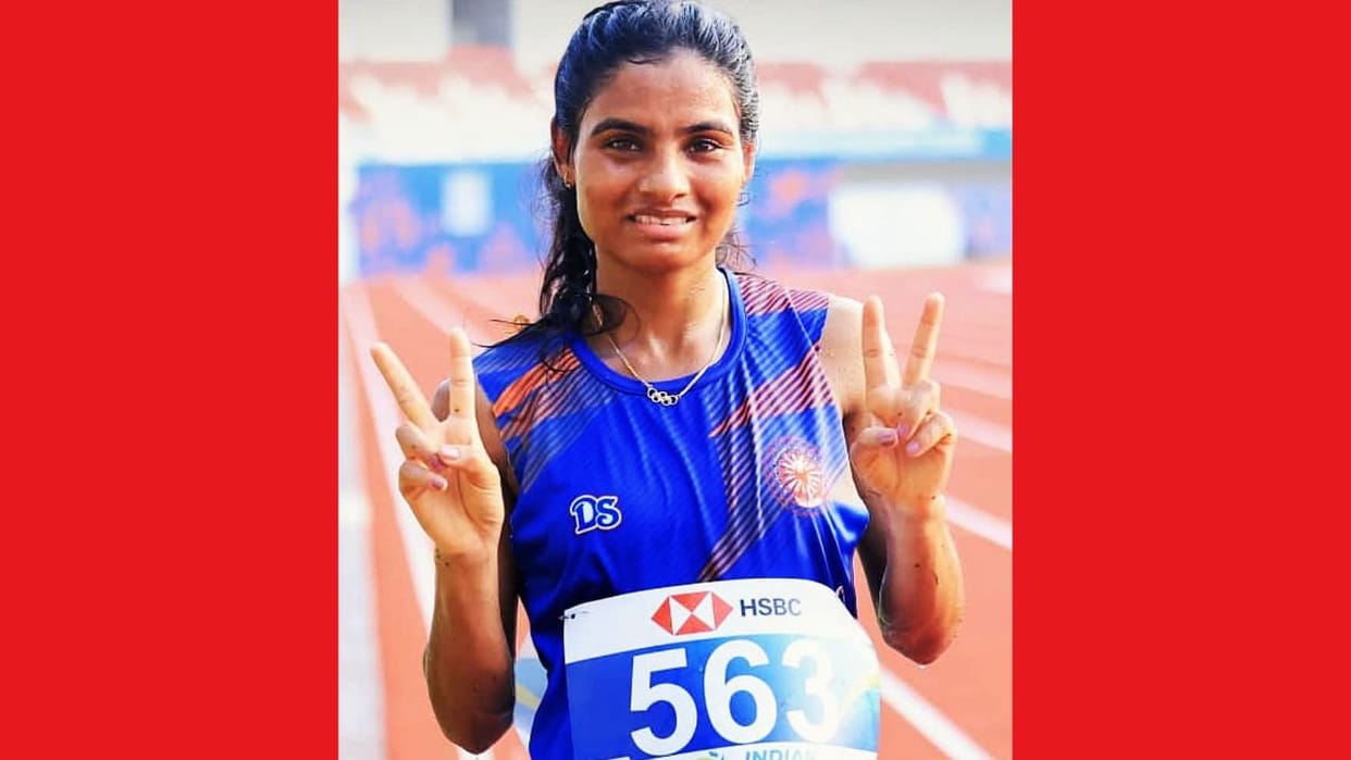 chamba athlete seema wins gold qualifies for asian games