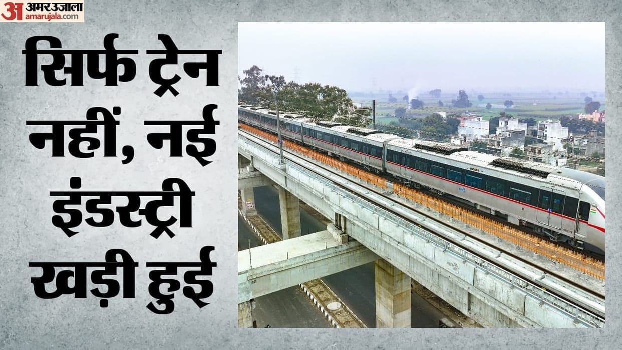Make in India: Semi-high-speed Namo Bharat train equipped with 90% indigenous components