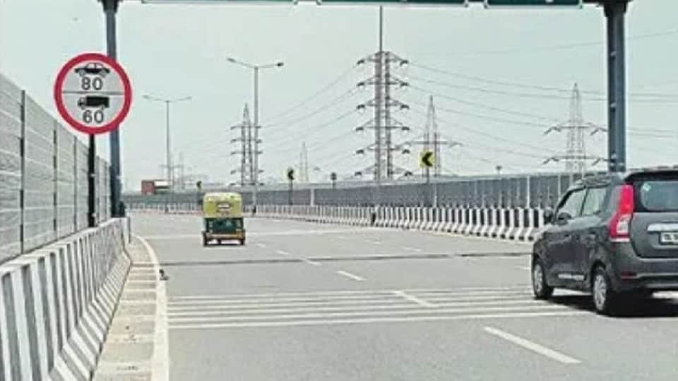 Delhi-Dehradun Expressway: Speed limit dilemma on expressway; four speed limit signs within 4 kilometers.