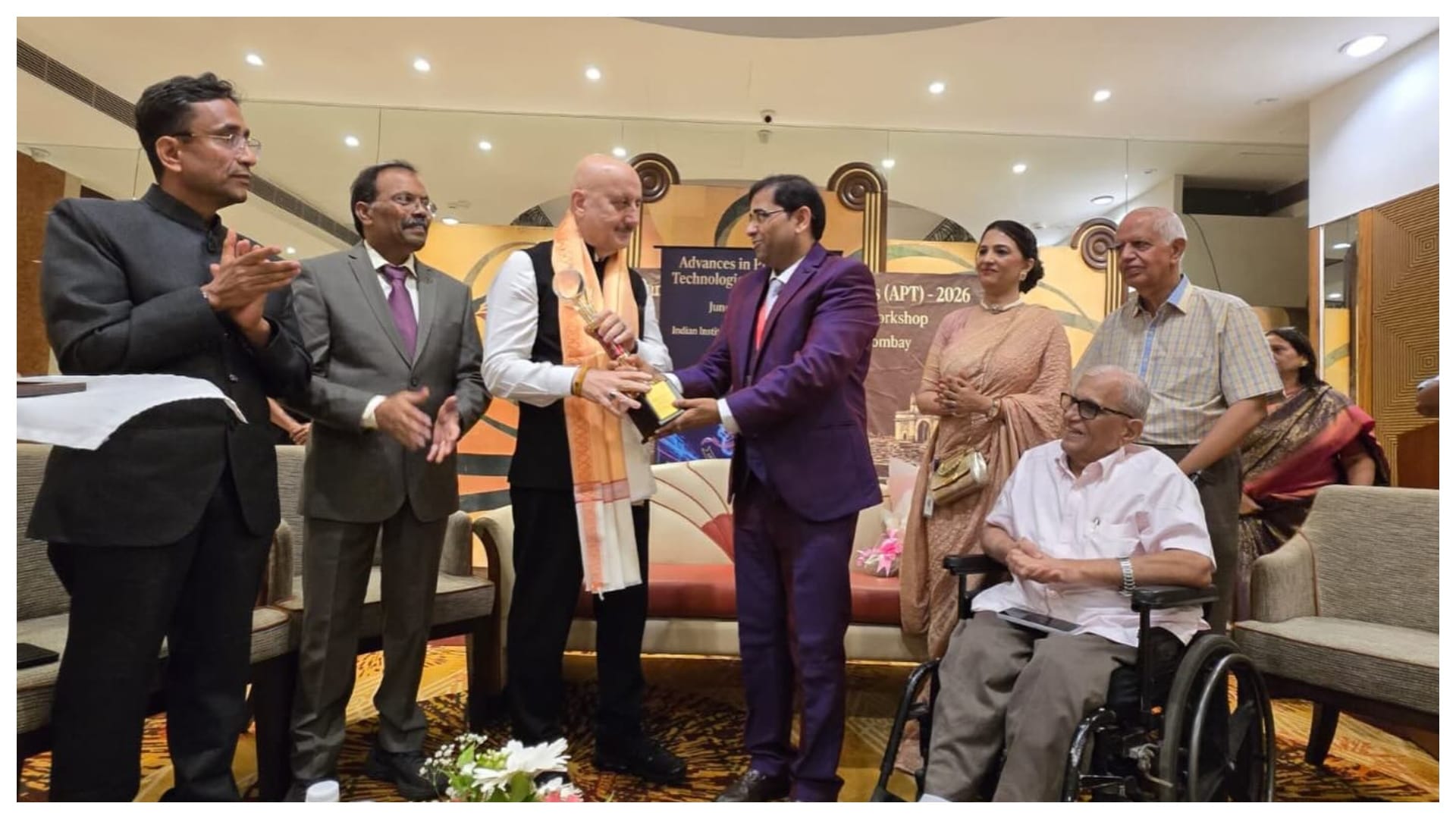 Anupam Kher Says He Was Completely Numb After Being Honoured By Doctors
