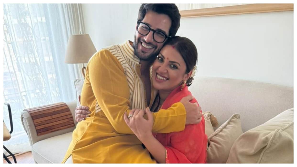 Parents to be Aditya Seal Anushka Ranjan share glimpses from their Godh Bharai ceremony