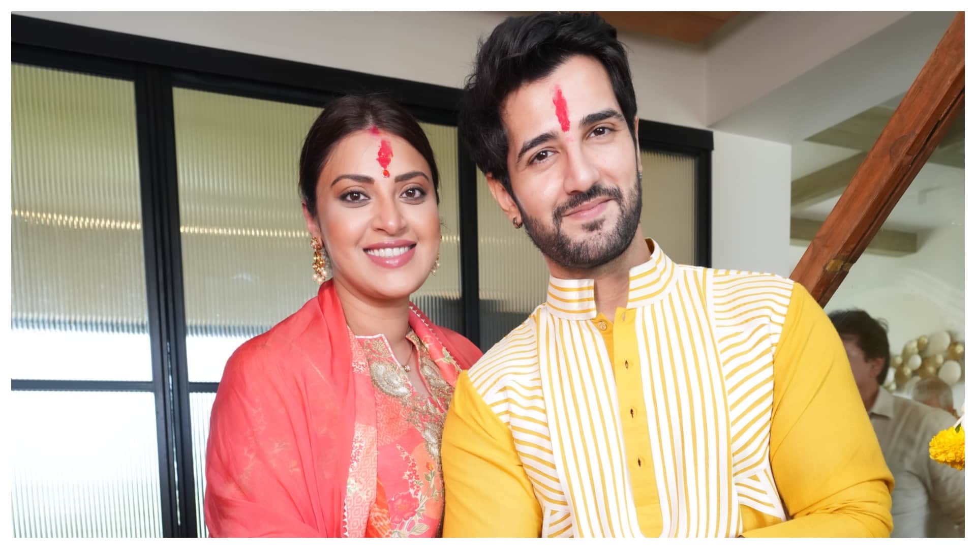 Parents to be Aditya Seal Anushka Ranjan share glimpses from their Godh Bharai ceremony