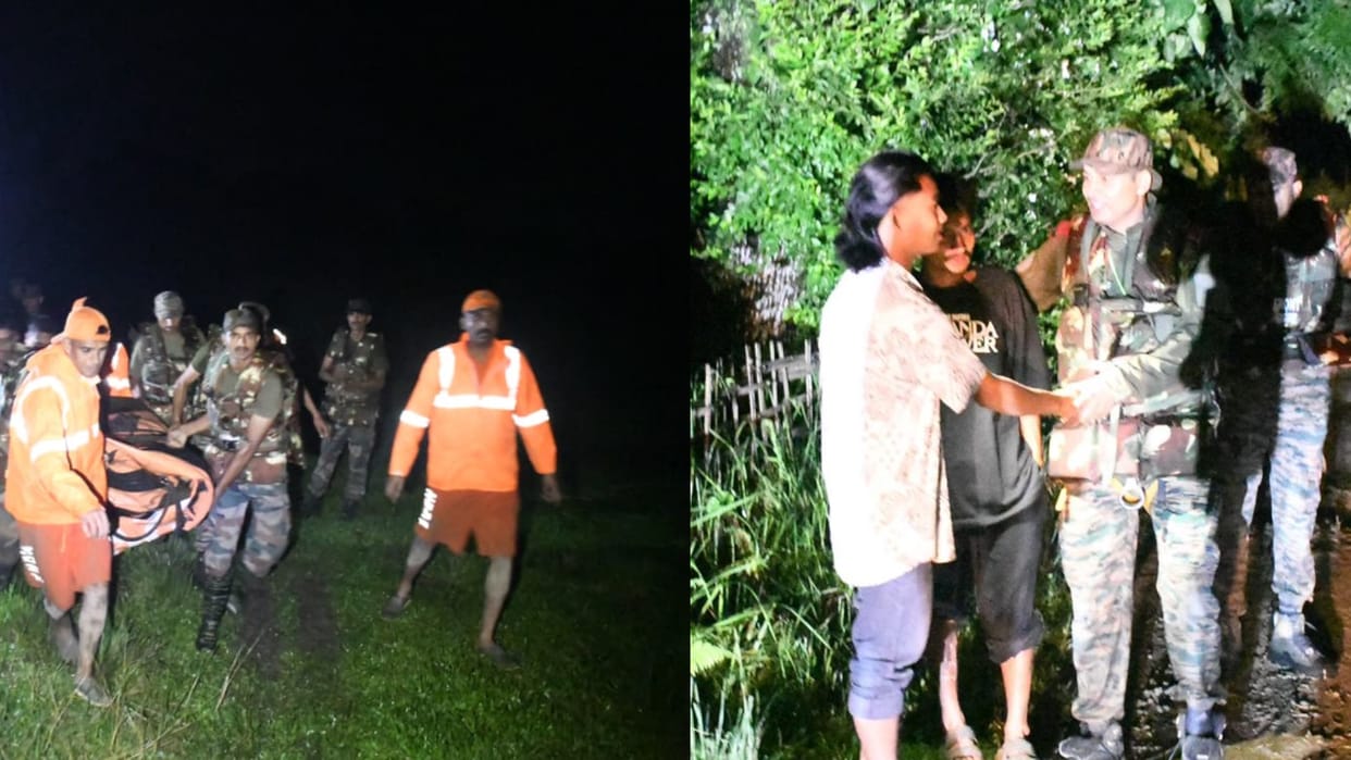 Army comes to the rescue amidst Assam floods: 27 stranded people safely evacuated