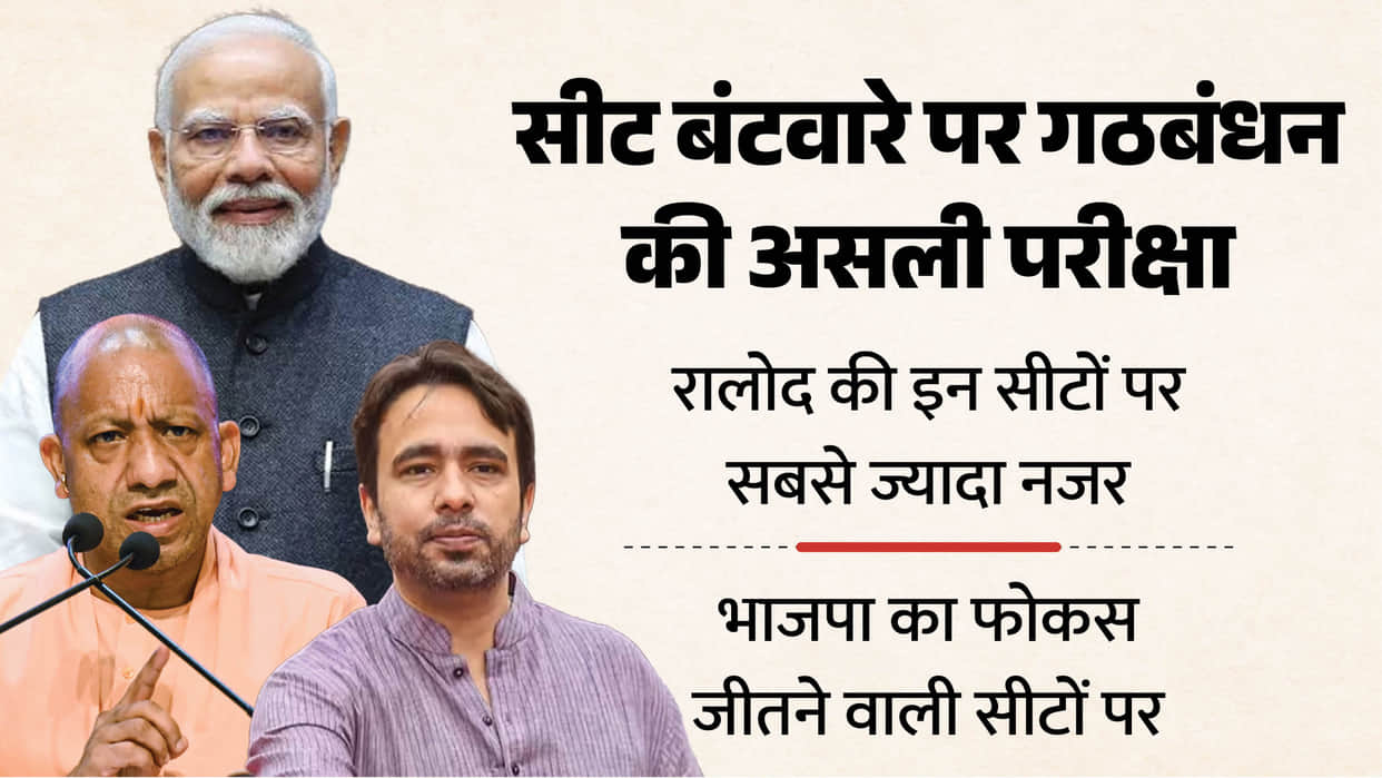 UP Politics BJP-RLD Alliance Strong, But Seat-Sharing Formula Remains a Tough Challenge