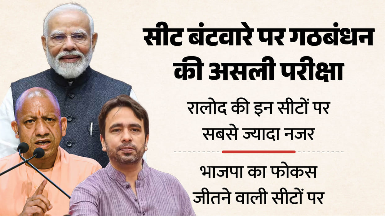 UP Politics BJP-RLD Alliance Strong, But Seat-Sharing Formula Remains a Tough Challenge