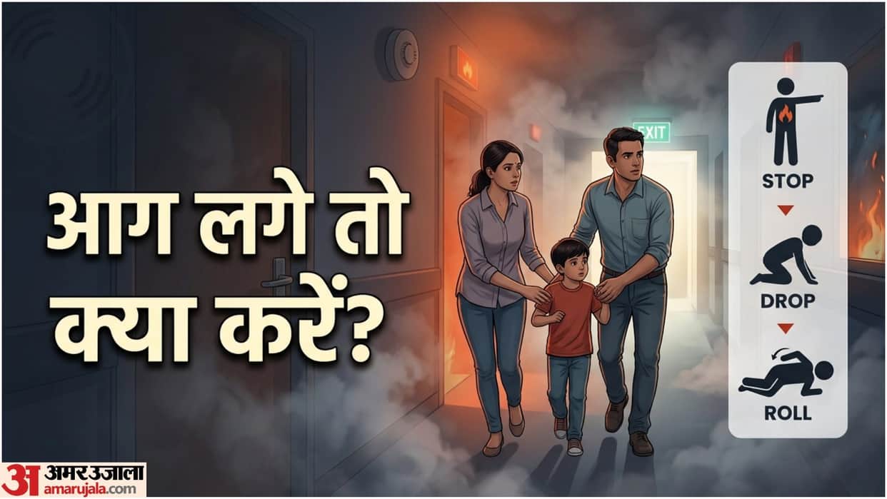 Children Fire Safety Tips in Hindi Aag Lagne Par Kya Kare