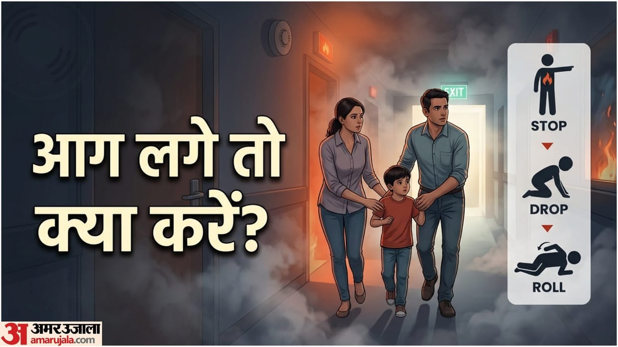 Children Fire Safety Tips in Hindi Aag Lagne Par Kya Kare