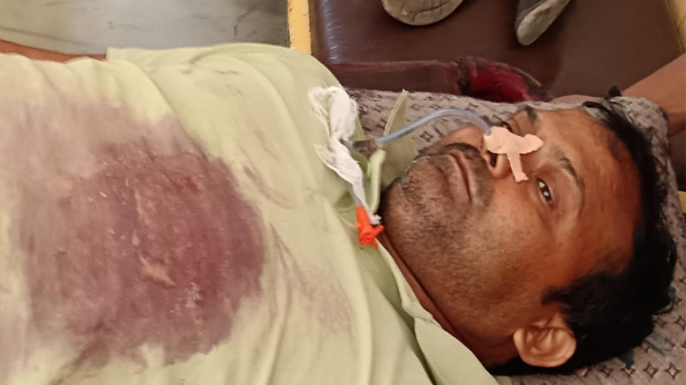 Miscreants shot a karate champion just 50 paces away from the Police Commissioner's residence