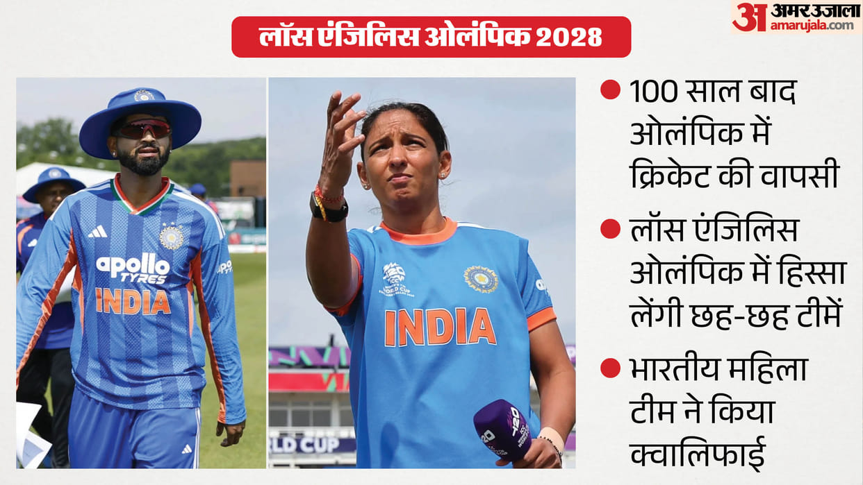 Los Angeles Olympics Cricket's Qualification criteria Rankings to decide for men T20WC standings for women