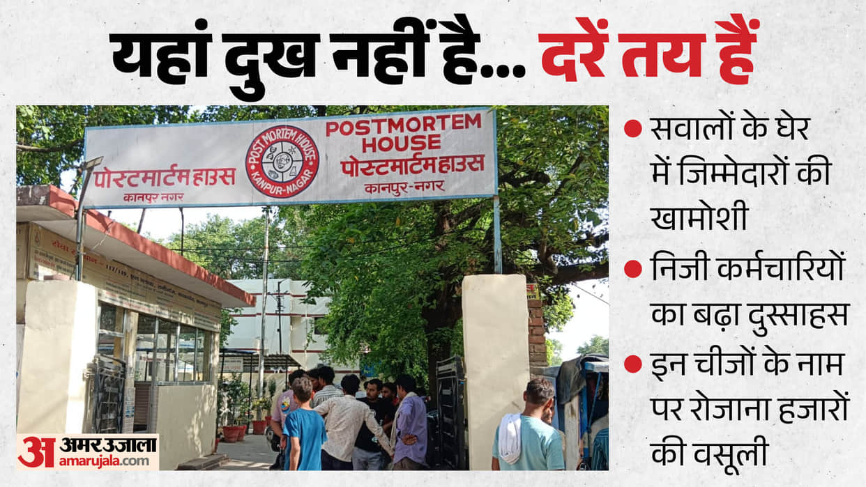 Kanpur News Mortuary Under Scanner Families Allegedly Charged for Every Post-Mortem Service