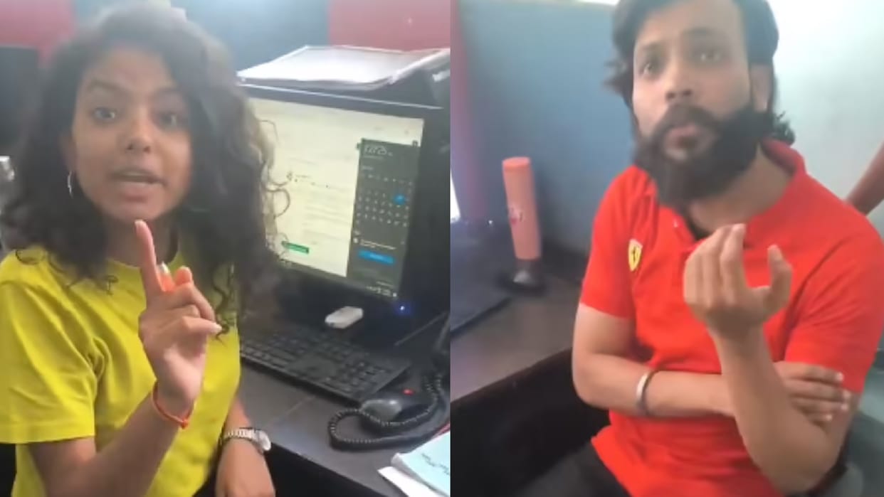 Man Received Only 3800 Out Of 13000 Salary Went To Ask Question Hr Annoyed Coworker Helped In A Viral Video