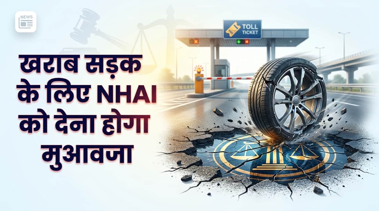 Consumer Commission Orders NHAI to Pay Compensation, Says Poor Roads Despite Toll Is Deficiency in Service