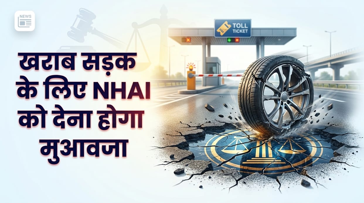 Consumer Commission Orders NHAI to Pay Compensation, Says Poor Roads Despite Toll Is Deficiency in Service