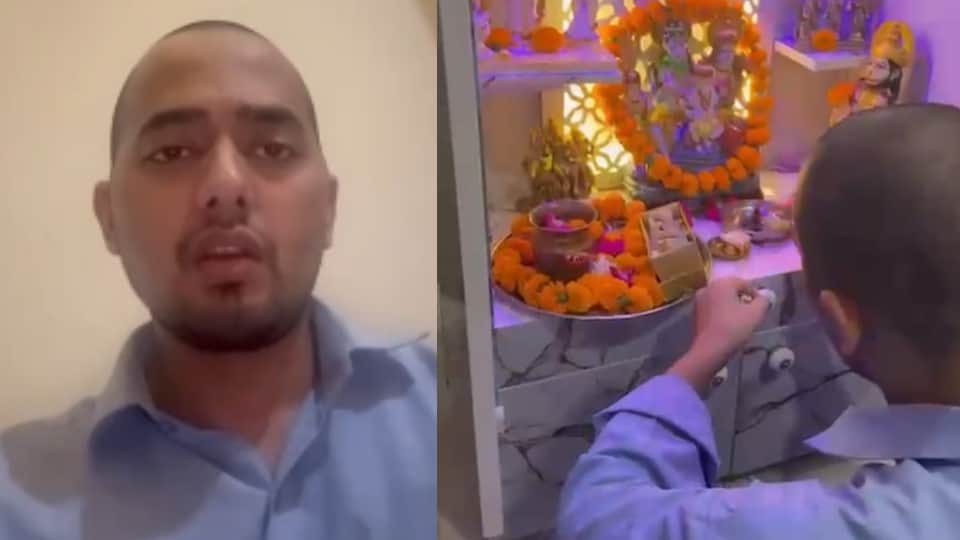 Ayush Malik's return to Sanatan Dharma: Father releases video of him performing puja